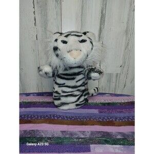 Putting Fun White Siberian Tiger Golf Club Cover